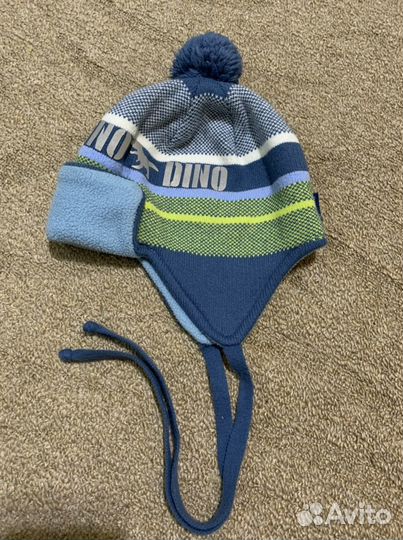 Шапка зимняя демесезон для мальчика 48/50