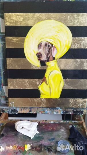 Картина маслом на холсте большая