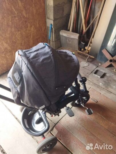 Трехколесный велосипед коляска