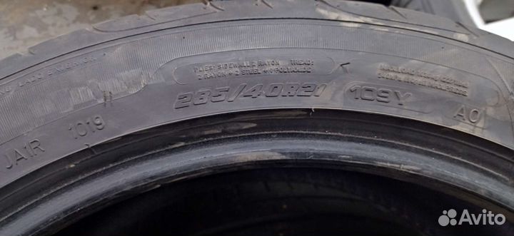 Goodyear Eagle F1 Asymmetric SUV 4x4 285/40 R21 109Y