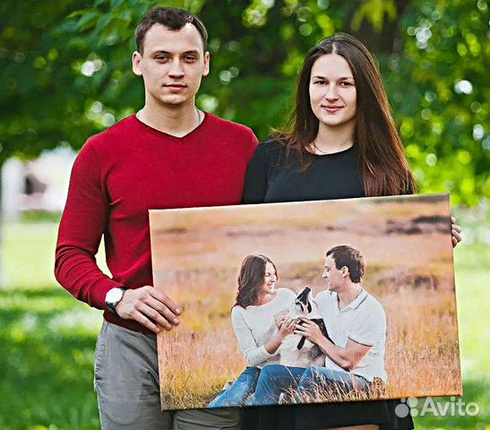 Портрет на холсте 60х80