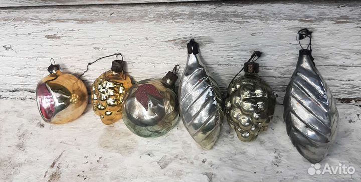 Елочные игрушки СССР