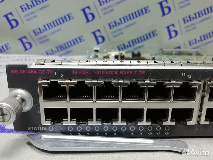 Бу модуль Cisco Catalyst WS-X6148A-GE-TX