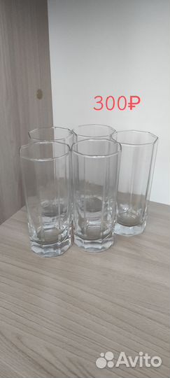 Стаканы и рюмки