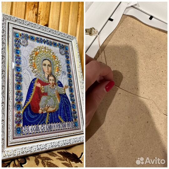 Алмазные картины ручная работа