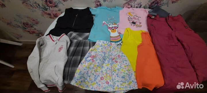 Детские вещи пакетом для девочки