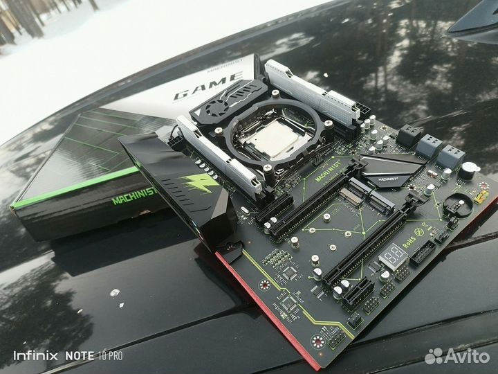 Комплект Machinist + Xeon E5-2650v4 + озу 16Гб
