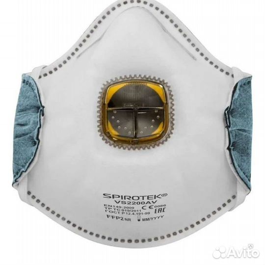 Маска респиратор spirotek vs2200av