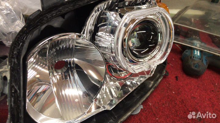 Установка линз, птф, улучшение света вашего авто