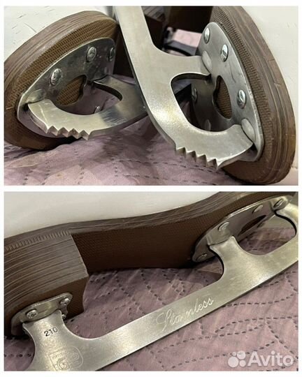 Коньки фигурные, р. 33