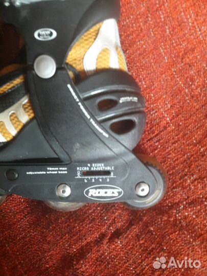 Коньки роликовые 33-37р