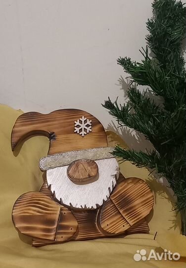 Гном новогодний под ёлку или на стол