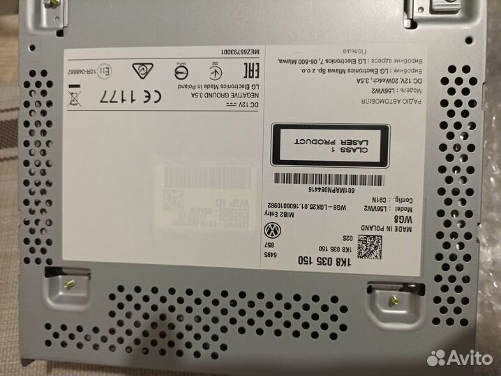 Автомагнитола на Тигуан