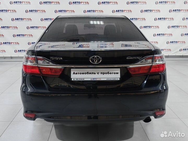 Toyota Camry 2.5 AT, 2016, 186 257 км