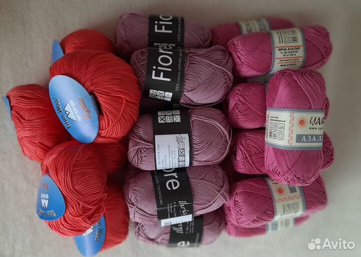 Пряжа для вязания хлопок