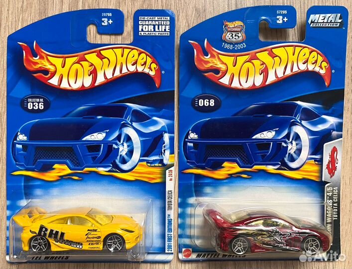 Hot Wheels Toyota Celica (2001-2003) 1:64