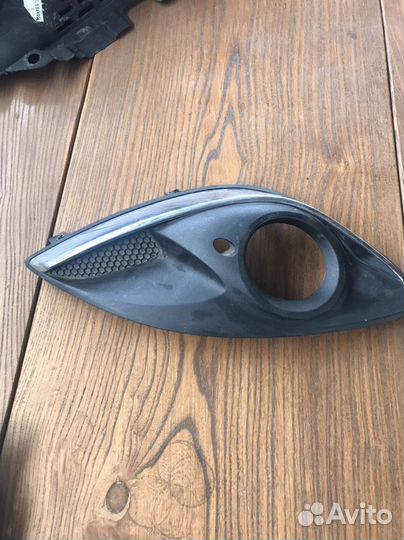 Накладки на противотуманки на опель корса D