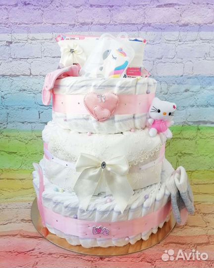 Торты из памперсов