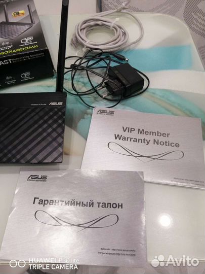 WI-FI роутер asus RT-N 12