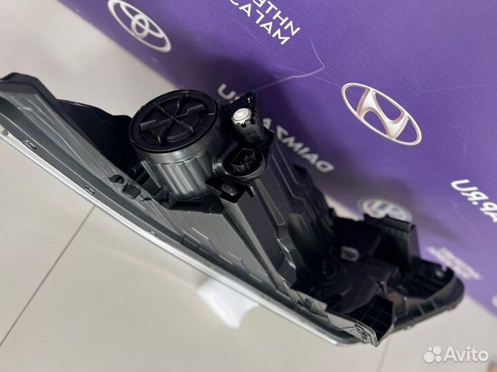 Фара Kia Rio (15-17) линзовая с корректором правая