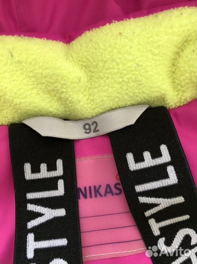 Зимний комбинезон nikastyle для девочки 92+6