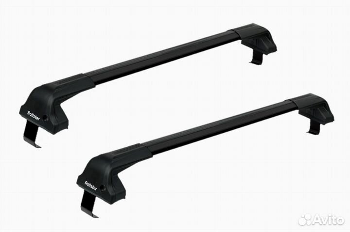 Багажник на крышу rollster Solaris 2017- черный