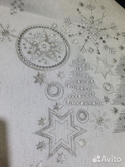 Салфетки и дорожка Новый год