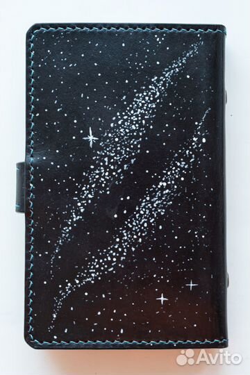 Кожаный блокнот