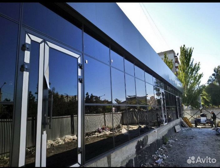 Фасадное остекление