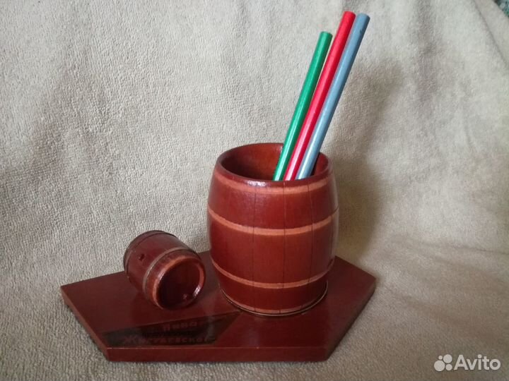 Подставка для ручек, карандашей. Винтаж. СССР