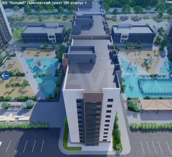 1-к. квартира, 33,6 м², 3/10 эт.