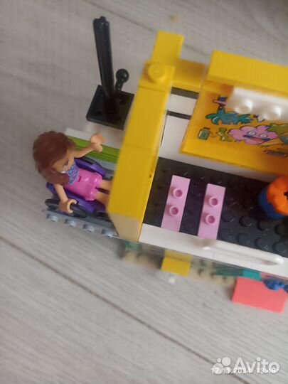 Lego friends скейт парк