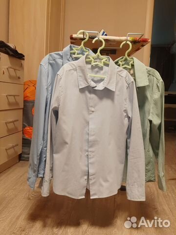 Рубашки на мальчика 7-8лет