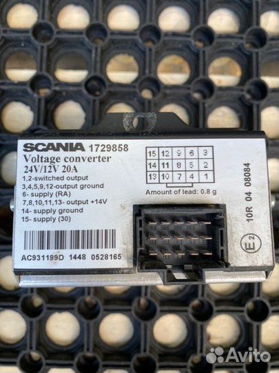 Преобразователь напряжения Scania P 5 Серия P440