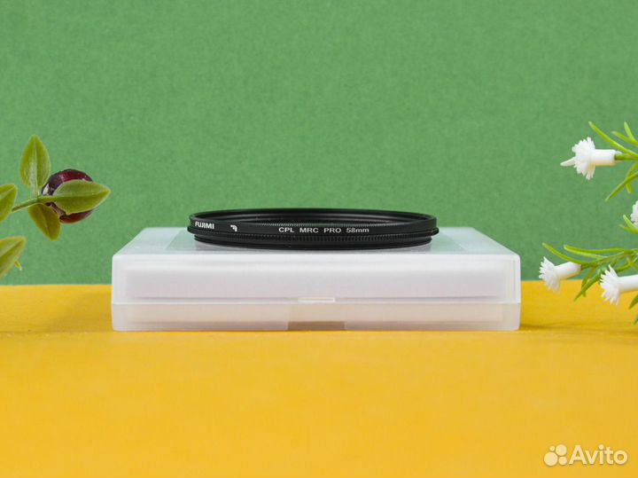 Фильтр поляризационный Fujimi PRO 58 мм CPL Slim