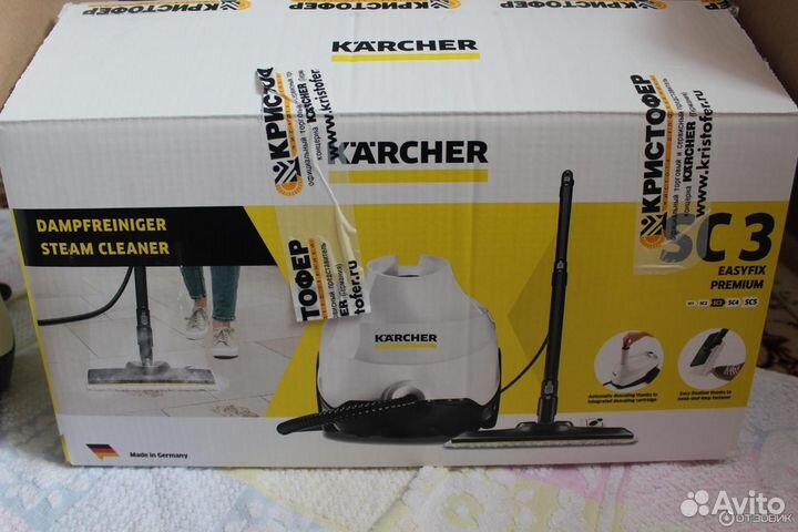Новый пароочиститель karcher SC 3 EasyFix Premium