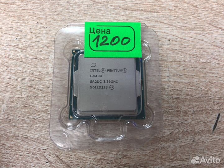 Процессор Pentium G4400