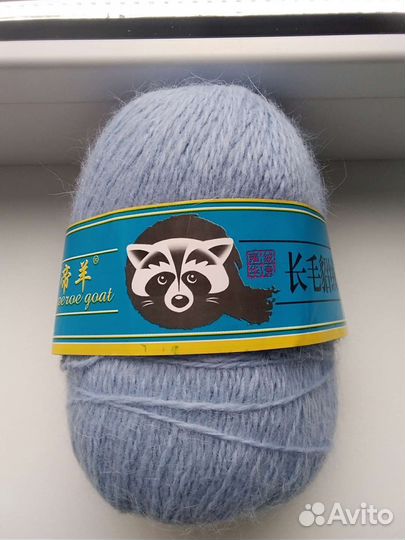 Пряжа пух норки