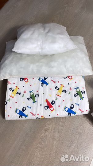 Подушки,одеяла IKEA 2 комплекта