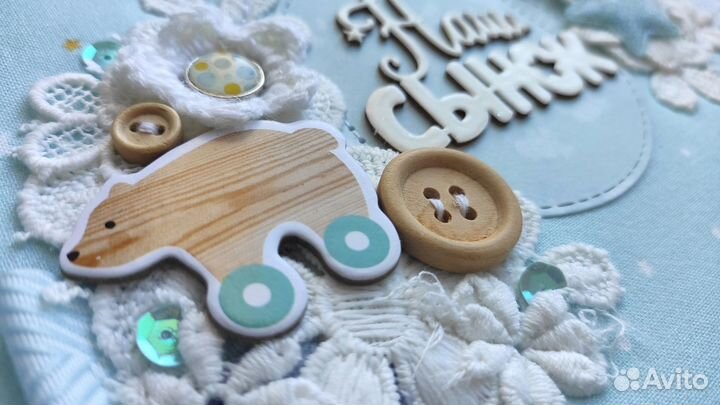 Фотоальбом ручной работы 