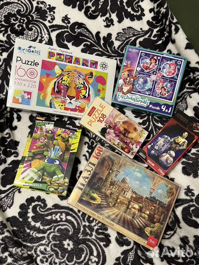 Пазлы разные