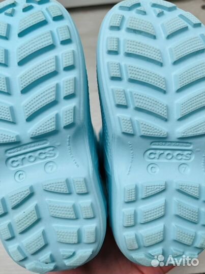 Резиновые сапоги crocs c7