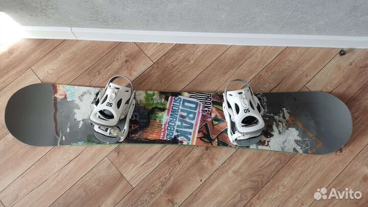 Сноуборд комплект доска ботинки крепления