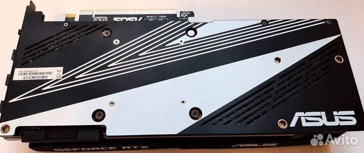 Видеокарта Asus GeForce RTX 2080 Ti dual OC 11Gb