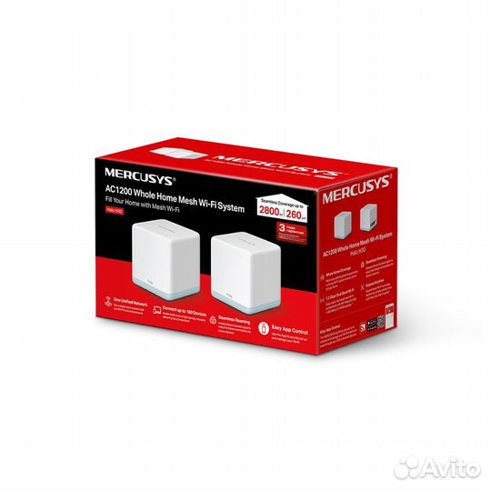 Mesh WiFi система Mercusys Halo H30 (2-pack)