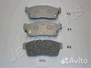 Колодки тормозные передние pa809af Japanparts
