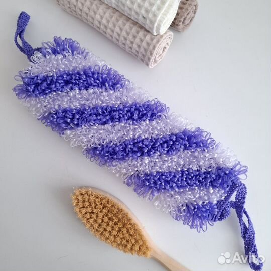 Мочалка ручной работы