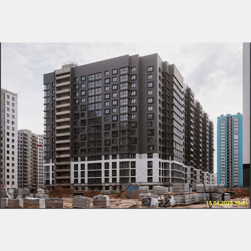 1-к. квартира, 43,6 м², 11/16 эт.