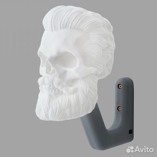 Вешалка-держатель для шлема, цвет белый