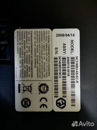 Шасси 4 слотовое MRV NC316BU-4s/ac